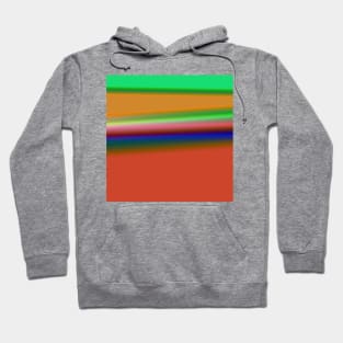 RED BLUE GREEN RED TEXTURE ART Hoodie